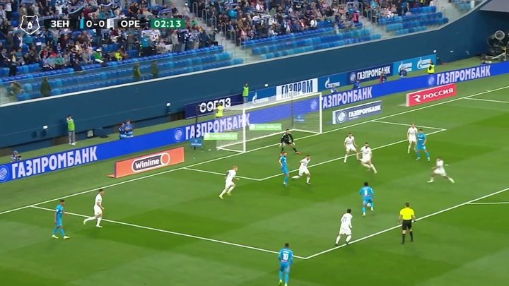 Wendel anota hat-trick na goleada do Zenit; assista