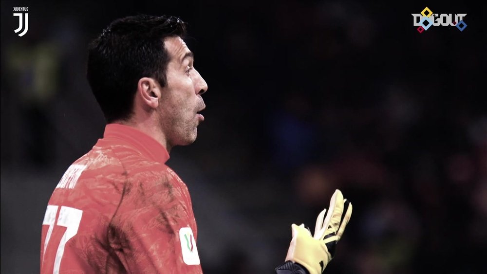 Buffon produced a string of fine saves. DUGOUT