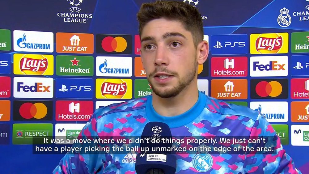 Fede Valverde reflected on a poor result for Real Madrid. DUGOUT