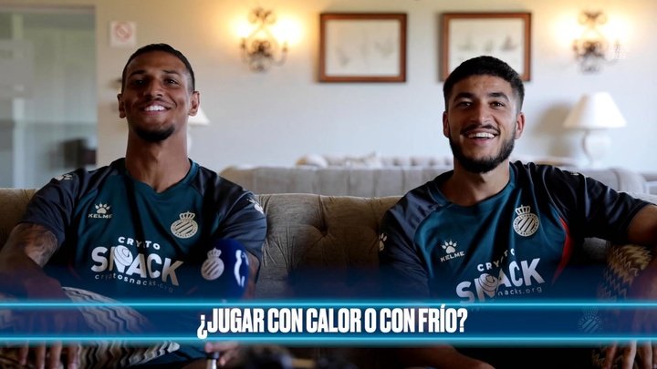 VÍDEO: el test del Espanyol a Vinicius Souza y Óscar Gil. DUGOUT