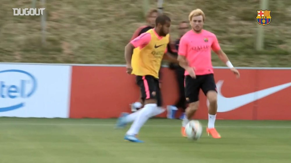 Rafinha has left. DUGOUT