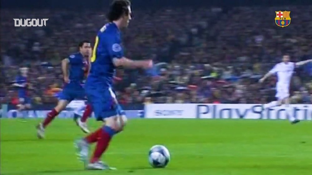 Leo Messi, genio de la Champions. DUGOUT