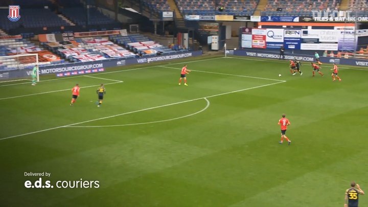 VIDEO: Steven Fletcher scores first Stoke City goal in game at Luton