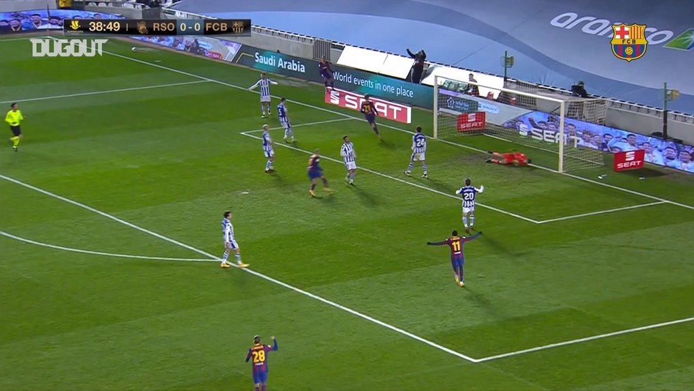 VÍDEO: los goles del Barça en la Supercopa de España. DUGOUT
