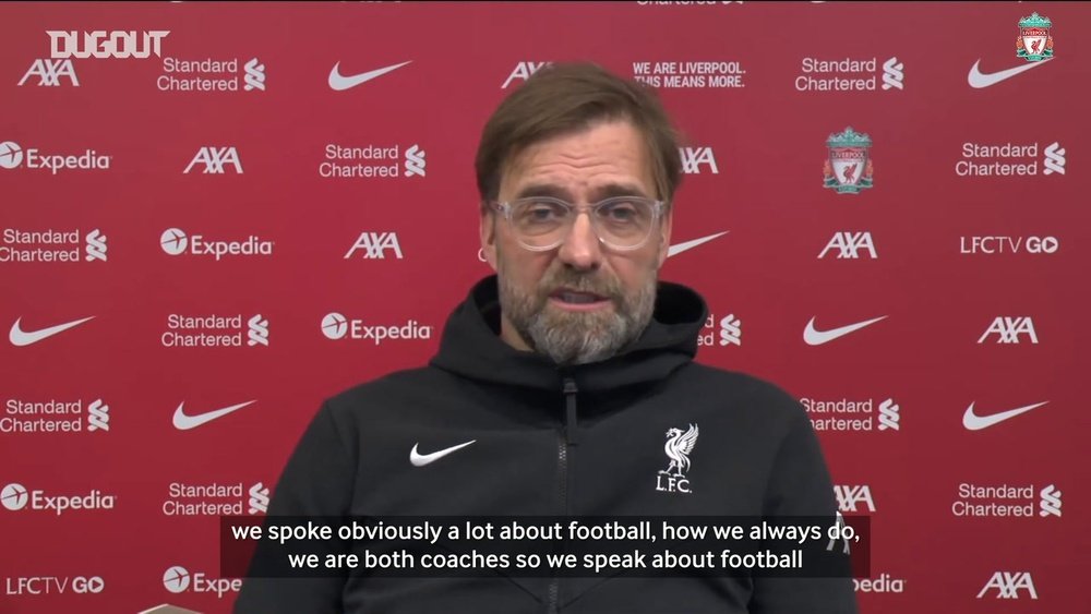 Jürgen Klopp praises new signing Ozan Kabak. DUGOUT