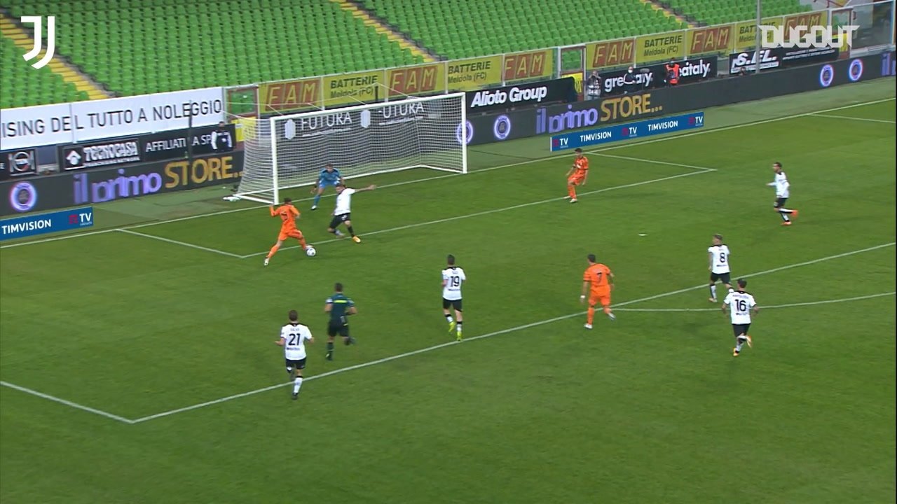 Adrien Rabiot's first 20/21 goal for Juventus. DUGOUT