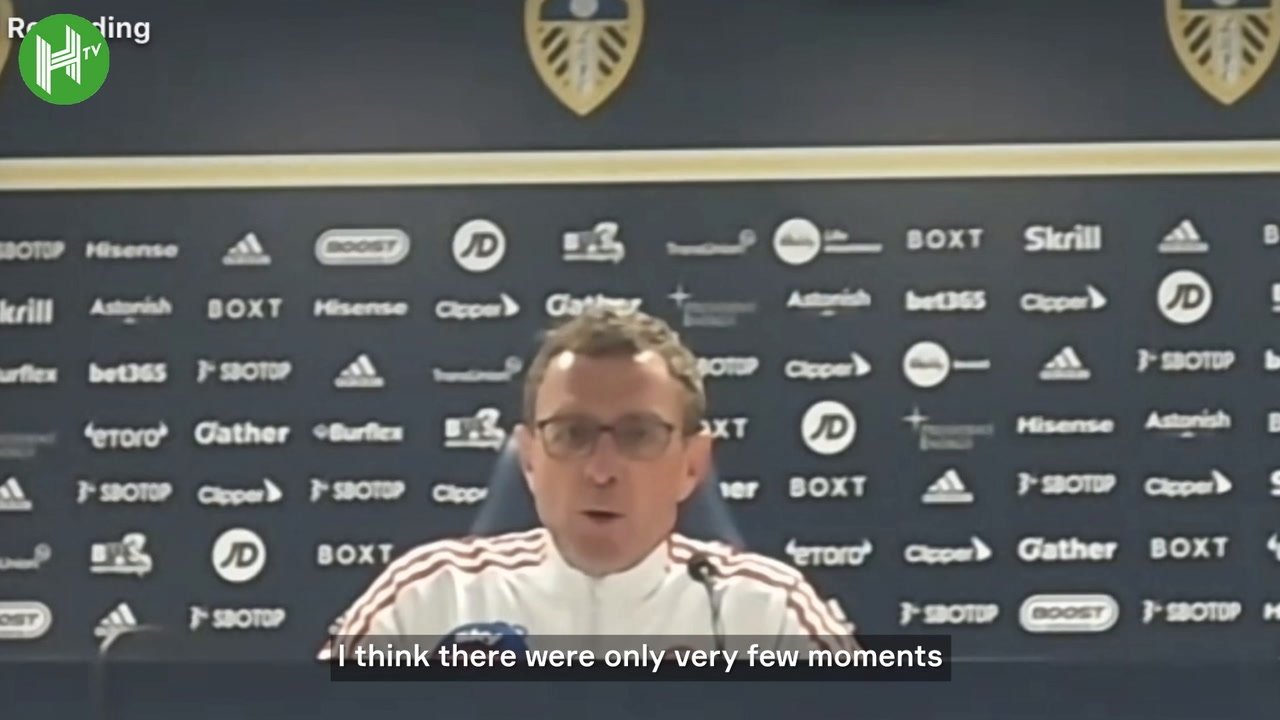 VIDEO: 'It was a very intense game' - Rangnick