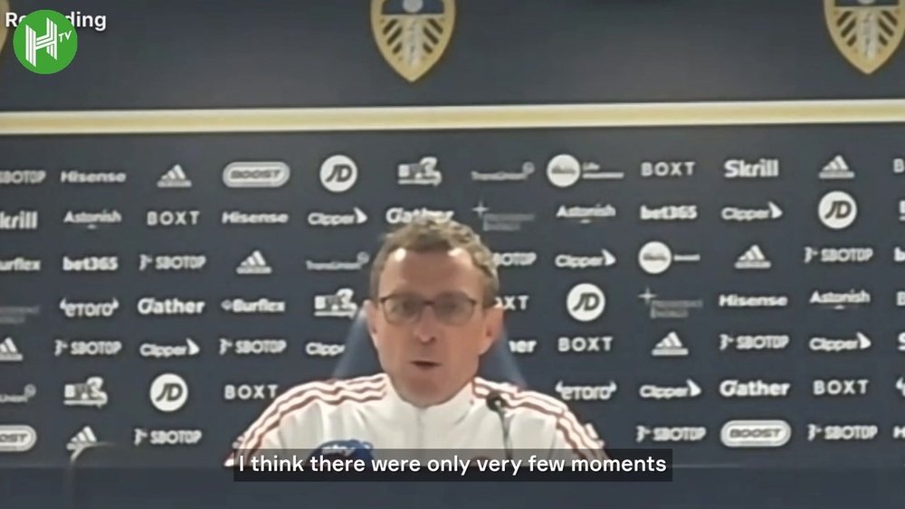 Rangnick's thoughts after Leeds win. DUGOUT