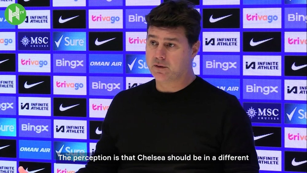 Chelsea's Mauricio Pochettino admitted they are not living up to the club's history. DUGOUT