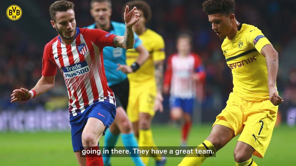 Atletico host Dortmund in the first leg at the Metropolitano stadium on Wednesday. DUGOUT