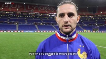 Découvrez la réaction d'Adrien Rabiot à l'issue du match amical face à l'Allemagne à Lyon