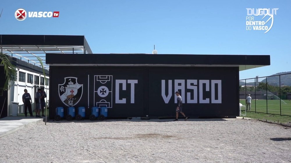 Vasco's first session at Almirante training centre. DUGOUT