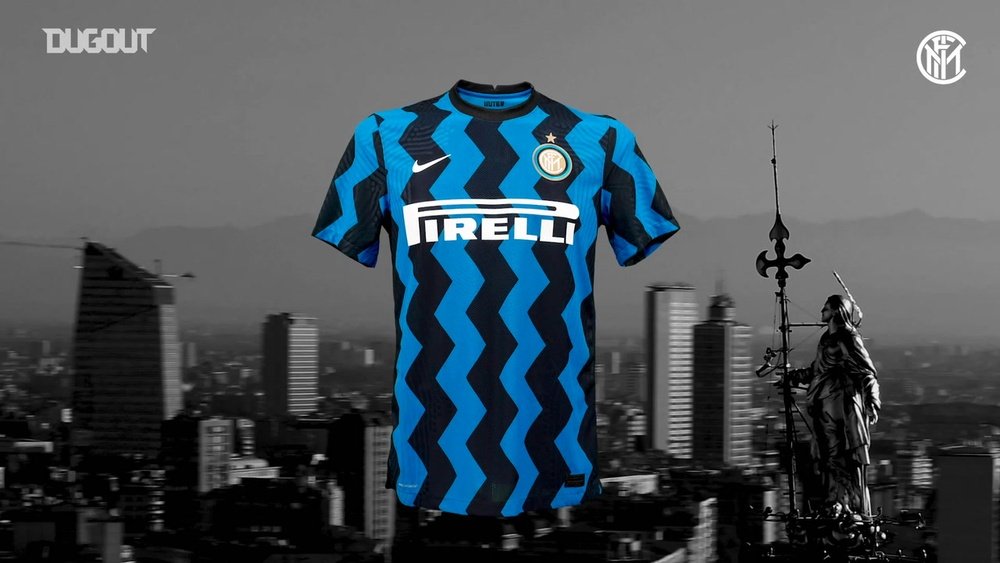 La nuova maglia dell'Inter. Dugout