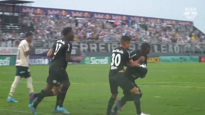 VÍDEO: assista ao gol de Helinho no empate do Red Bull Bragantino com o Palmeiras