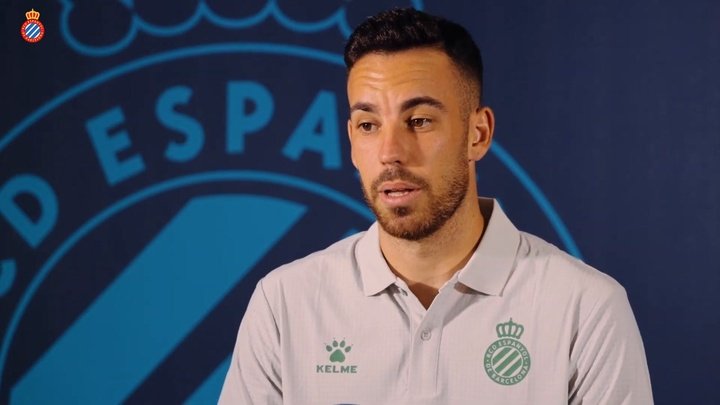 VÍDEO: las primeras palabras de Edu Expósito como jugador del Espanyol