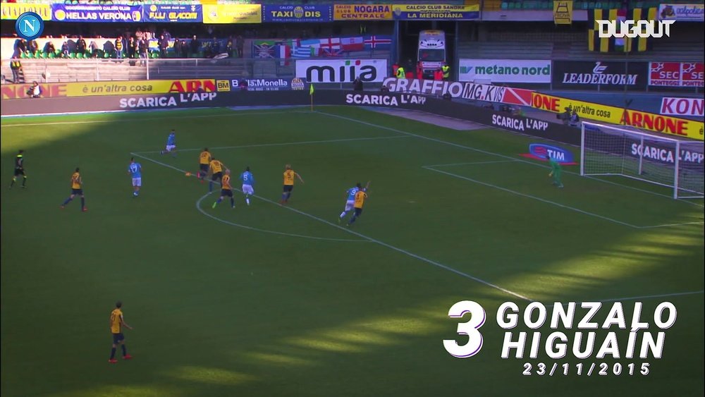 VIDÉO : TOP 3 buts Naples vs Hellas Vérone. Dugout