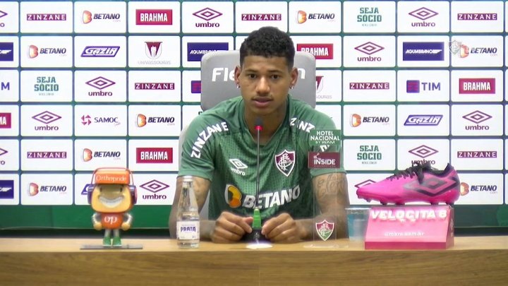 Marrony fala da importância de Diniz para o acerto com o Fluminense