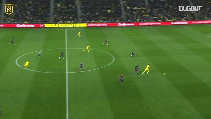 VIDEO: Limbombe's free-kick secured victory for Nantes vs Lyon