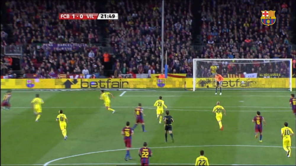 Villa fue uno de los grandes socios de Andrés Iniesta. Dugout