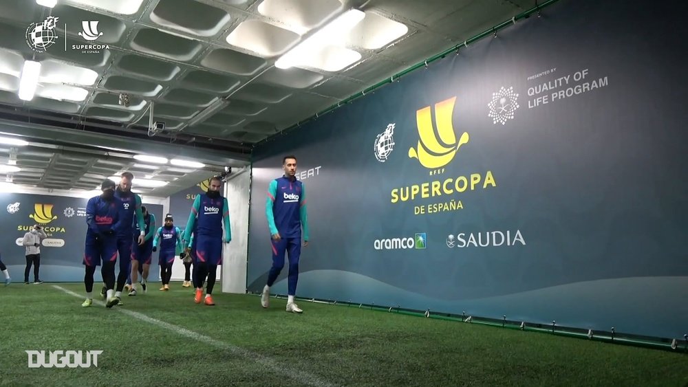 VÍDEO: el Barça coge fuerzas para la Supercopa. DUGOUT