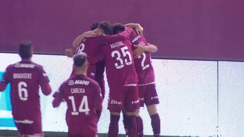 Malcorra opened the scoring from the corner. DUGOUT