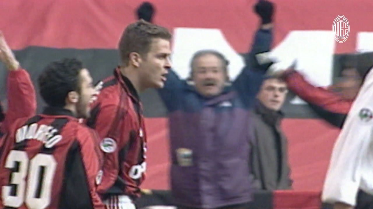 Les meilleurs buts d'Oliver Bierhoff au Milan AC. dugout