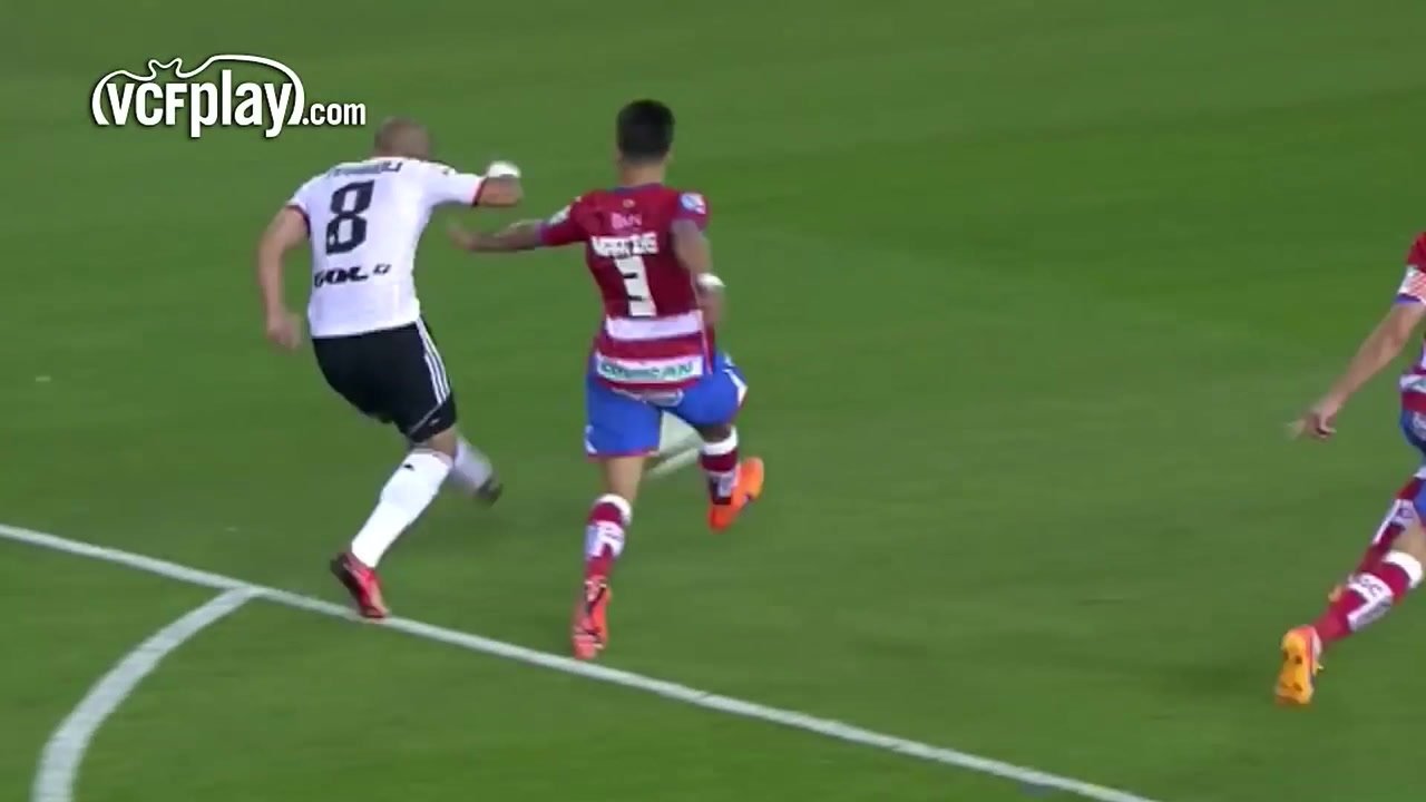 VÍDEO: el golazo de Feghouli en la goleada al Granada en 2015