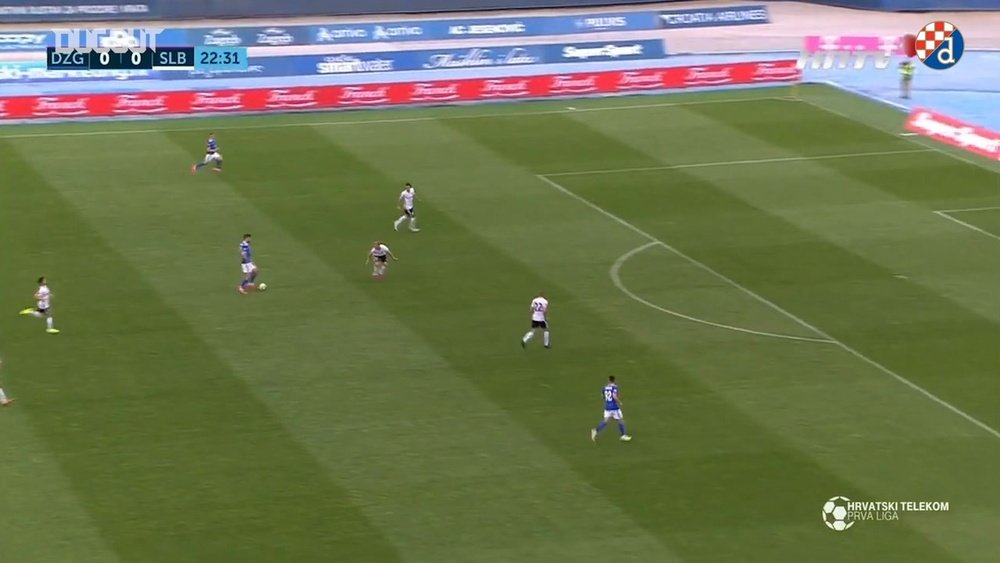 Dinamo Zagreb got the three points in the final minutes. DUGOUT