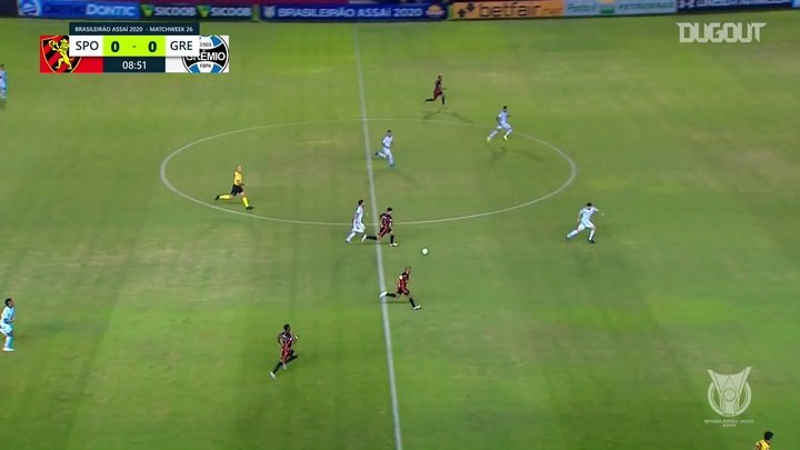 VIDEO: Ten man Gremio salvage draw at Sport Recife
