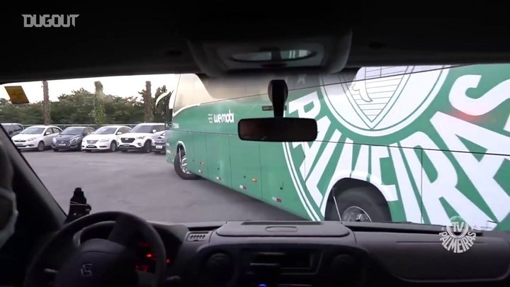 VIDEO: Behind the scenes of Palmeiras' victory vs Bragantino