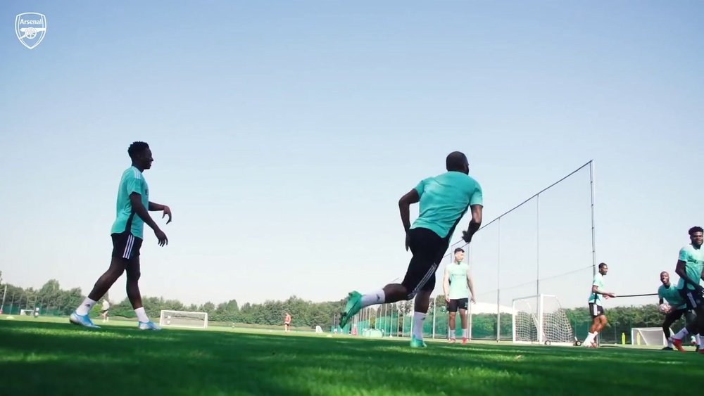 Le retour de Thomas Partey à l'entrainement avec Arsenal. Dugout