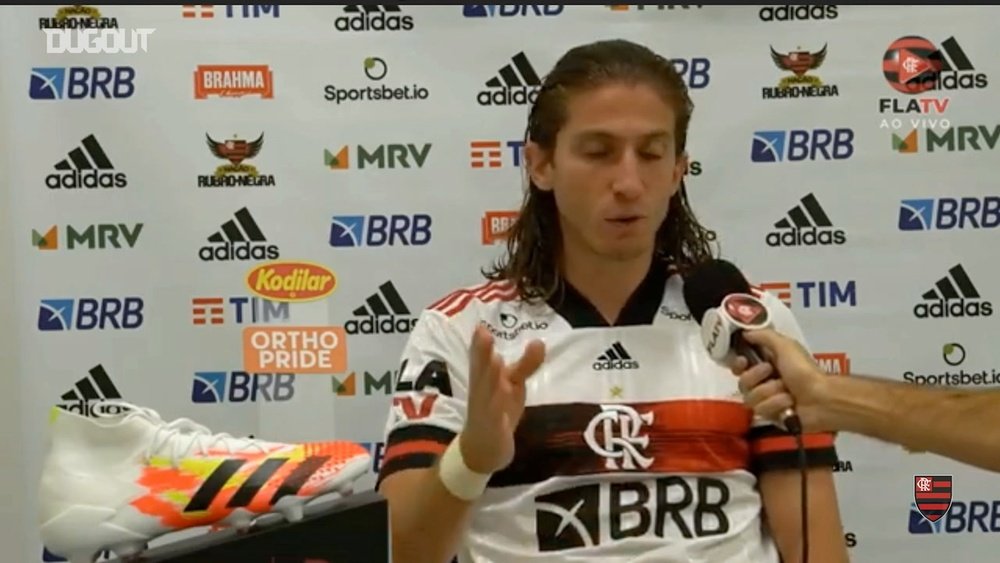 Filipe Luís comentou a segunda derrota seguida do Flamengo com o novo técnico. DUGOUT