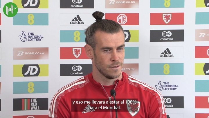 Bale prefiere no pensar en el Mundial todavía. DUGOUT