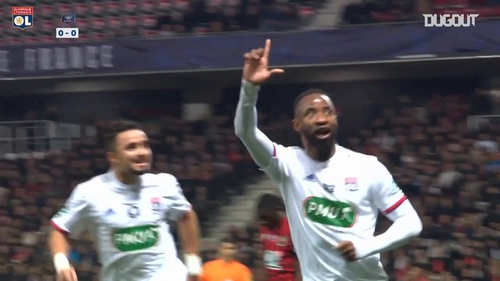 VIDEO: Dembélé and Aouar give Lyon cup win over Nice