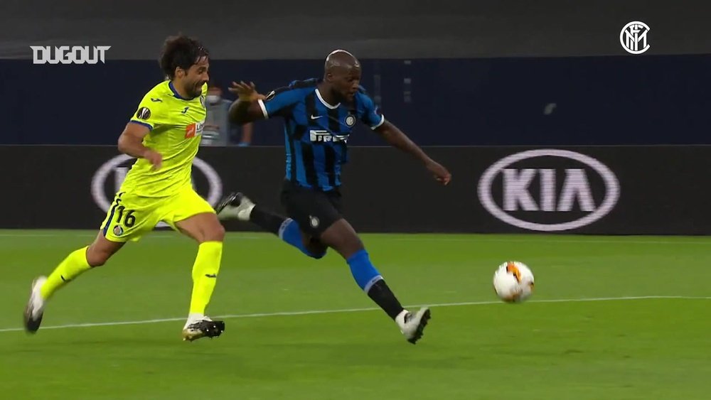 A Inter derrotou o Getafe por 2 a 0, com gols de Romelu Lukaku e Christian Eriksen. DUGOUT