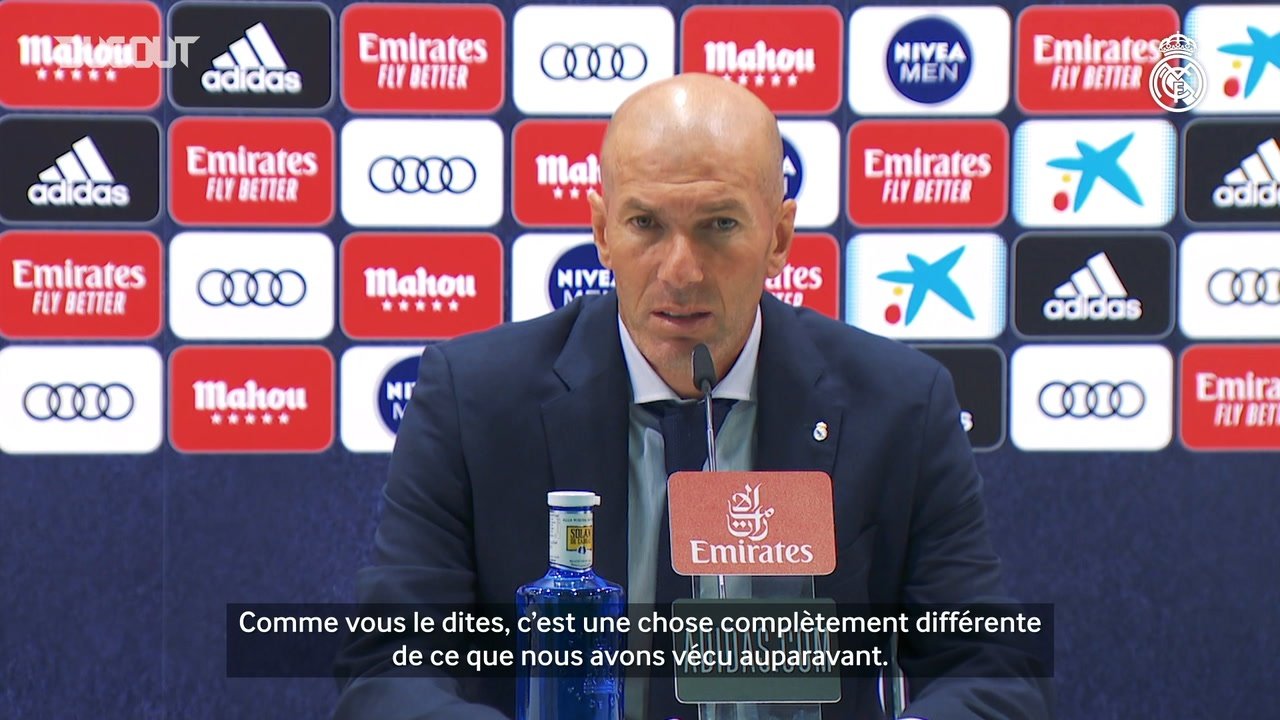 VIDÉO : les impressions de Zidane après la victoire. Dugout