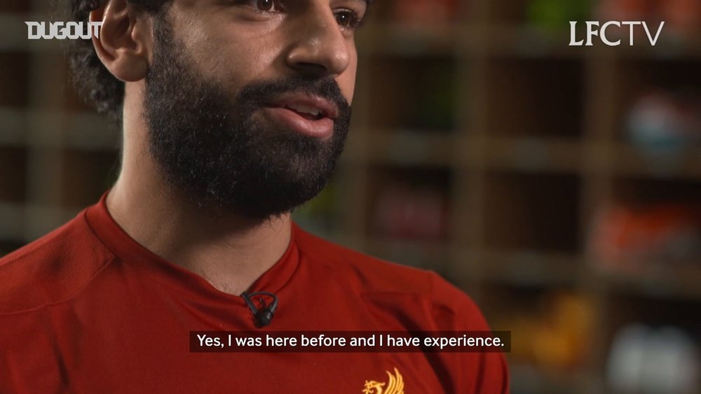 VIDEO: Salah’s first ever interview as a Liverpool player. DUGOUT