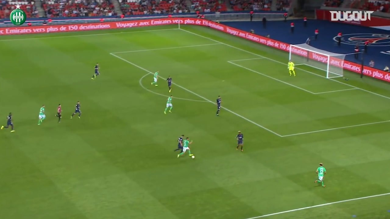 VIDÉO : L'égalisation tardive de Robert Beric au Parc des Princes