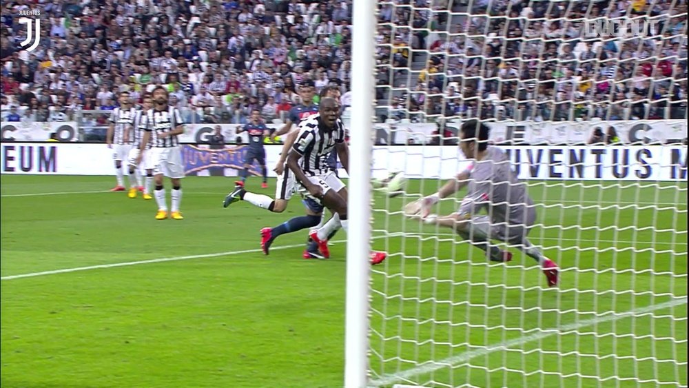 Buffon was in fine form for Juventus v Napoli in 2015. DUGOUT