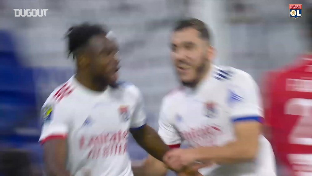 Cornet put Lyon 2-1 up last December after a brilliant Caqueret backheel. DUGOUT