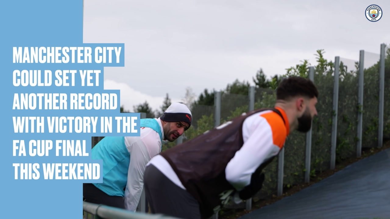 VIDEO: Manchester City aim to become first English team to achieve 'double-double'