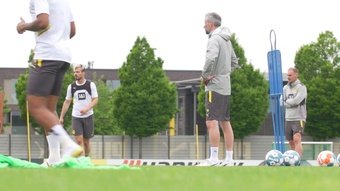 VÍDEO: Haaland afila sus garras para su último partido con el Borussia. DUGOUT