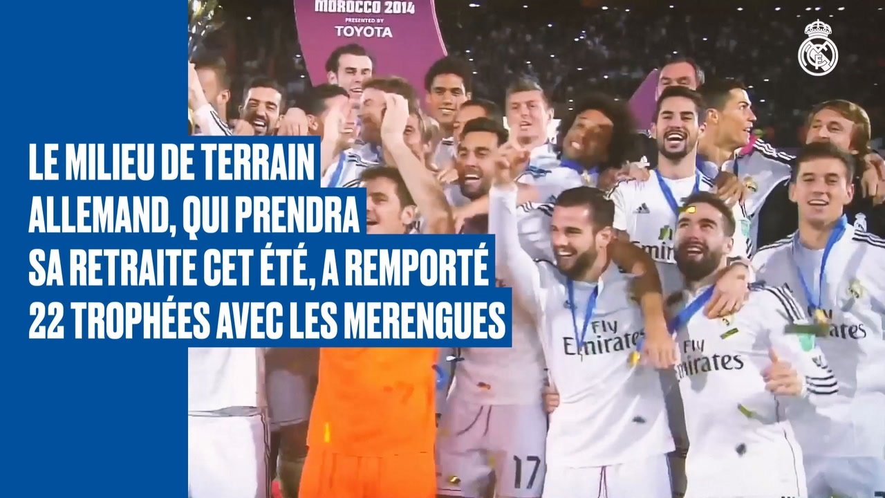VÍDEO : La carrière madrilène de Toni Kroos en chiffres
