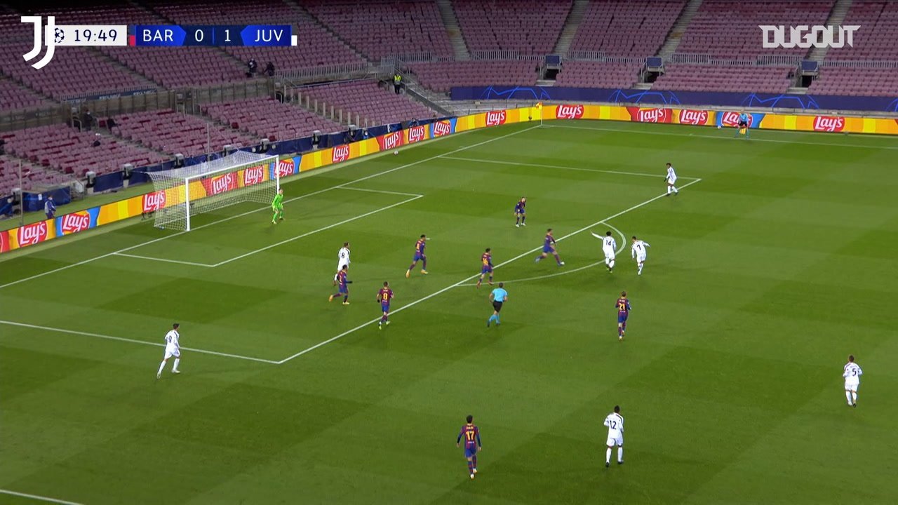 Weston McKennie scored in Juventus' 0-3 win at Barcelona! DUGOUT