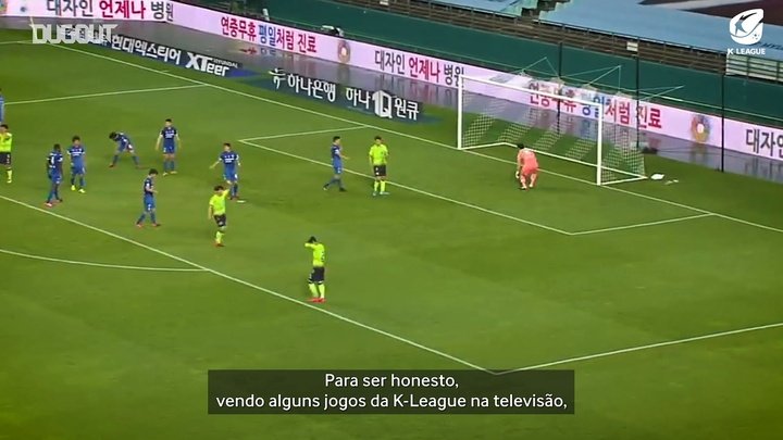 Gustagol fala das diferenças entre K-League e Brasileirão
