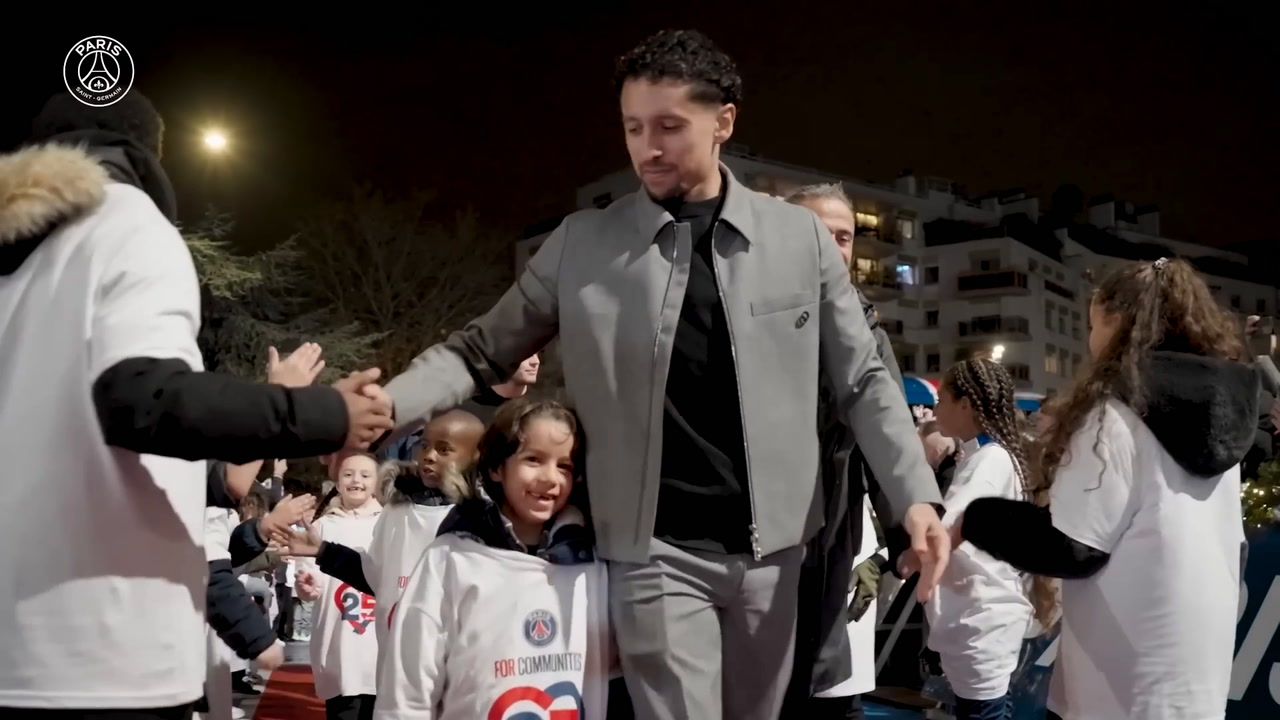 Bastidores da vitória do PSG por 5x0 contra o Rennes