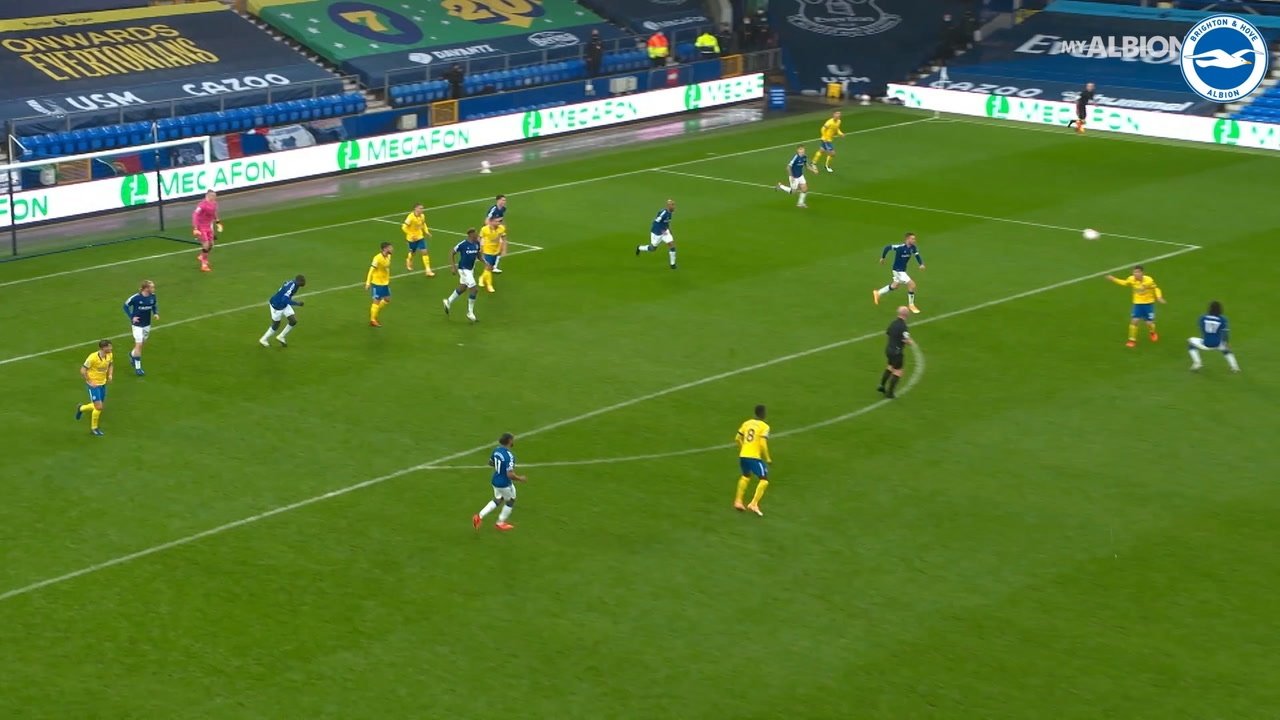 VIDEO: Yves Bissouma's superb goal at Everton