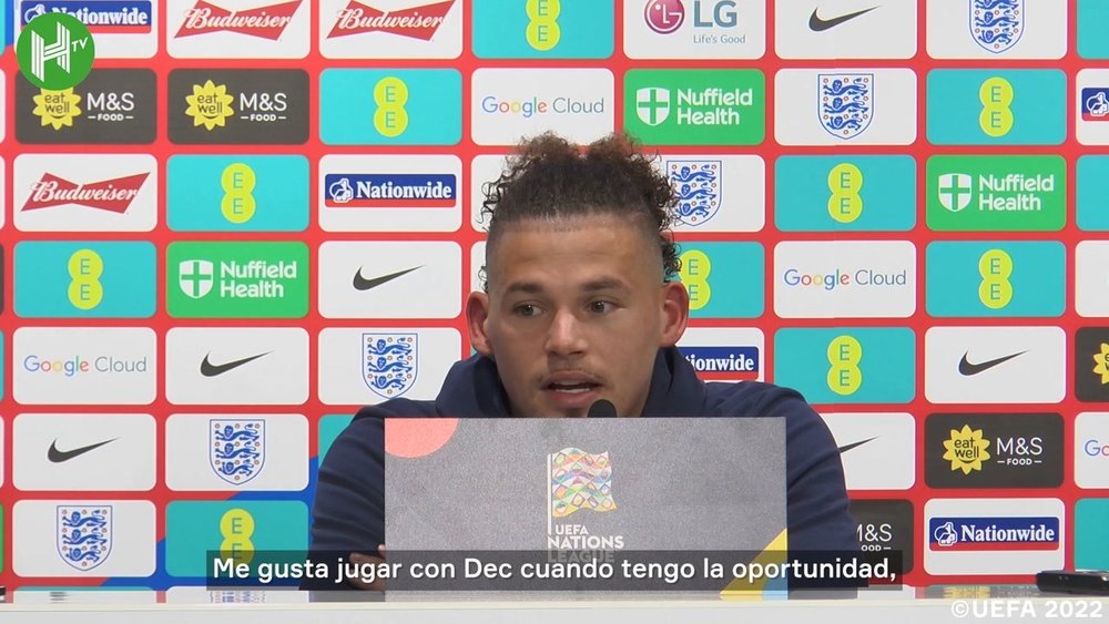 VÍDEO: Phillips se declara admirador del juego de Declan Rice. DUGOUT
