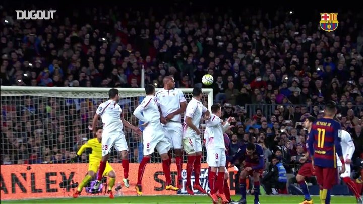 VIDEO: i migliori tre gol di punizione di Messi alla sua vittima preferita