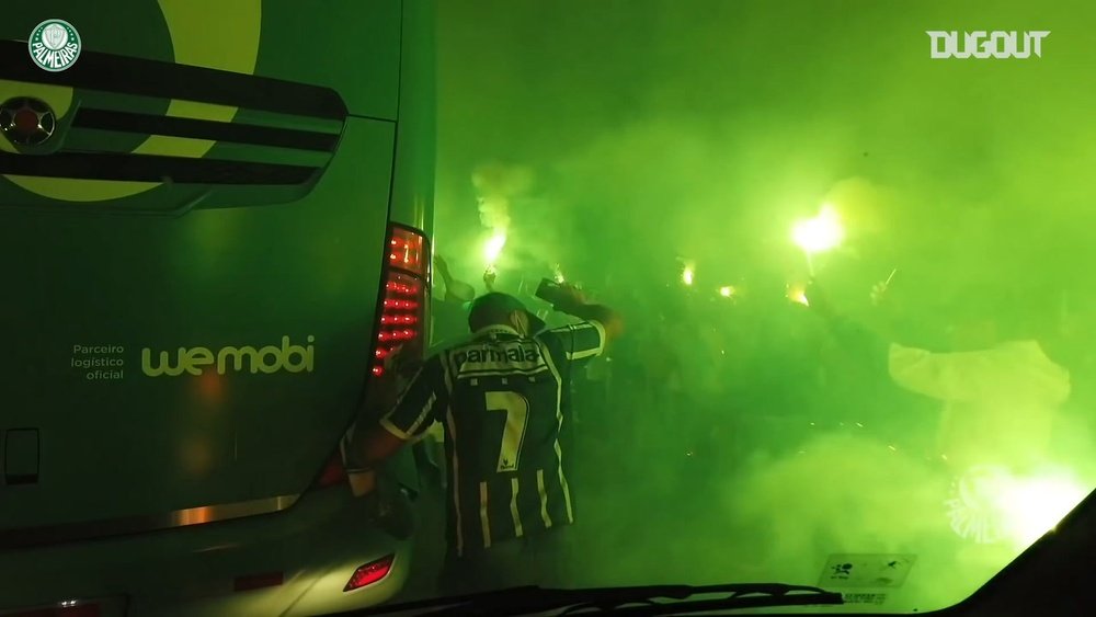 VÍDEO: así se vivió desde dentro el pase de Palmeiras a la final. DUGOUT